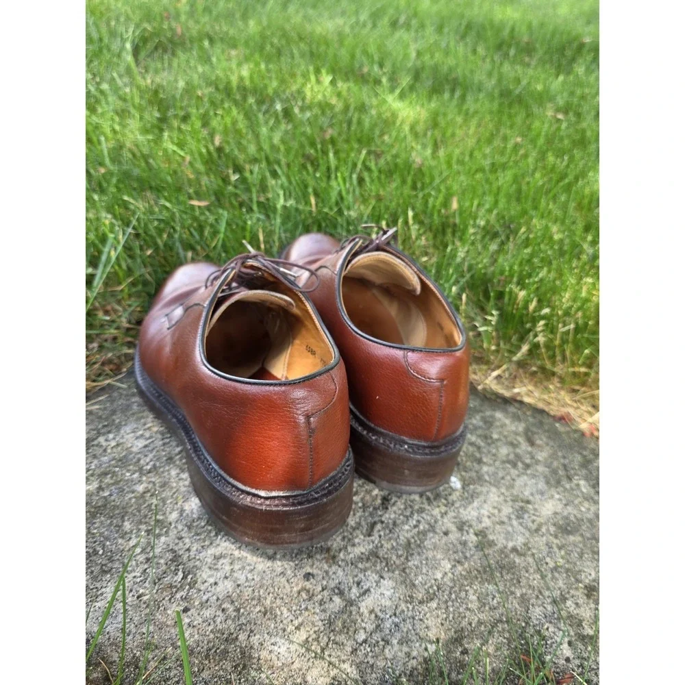 Size 9 -VTG Barrie LTD Booters Brown Leather Shoes Handcrafted In ENGLAND UK 8